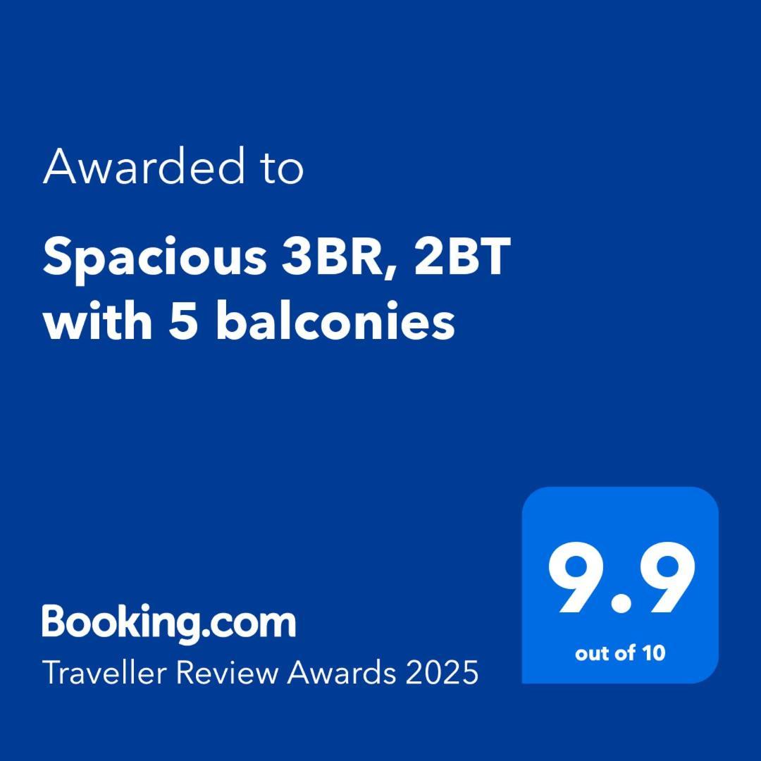 Spacious 3Br, 2Bt With 5 Balconies Bucarest Esterno foto